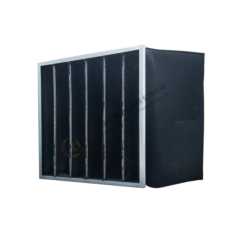 Bag type activated carbon filter