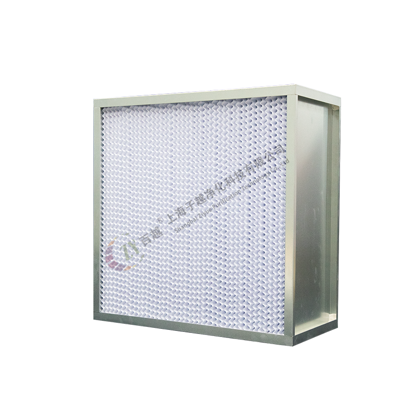 Deep-pleat high efficiency filter