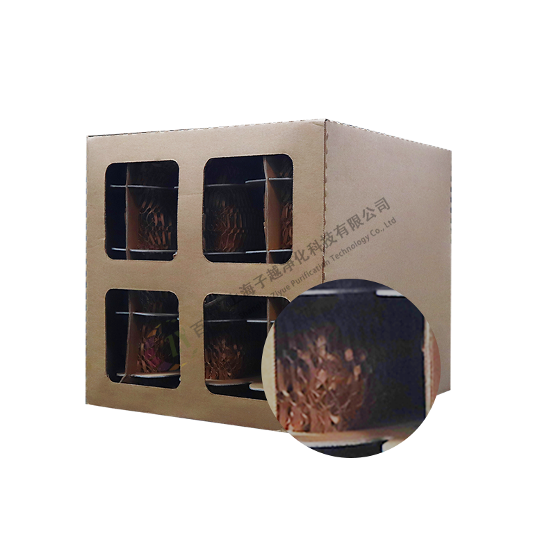 Honeycomb cotton paper box filter