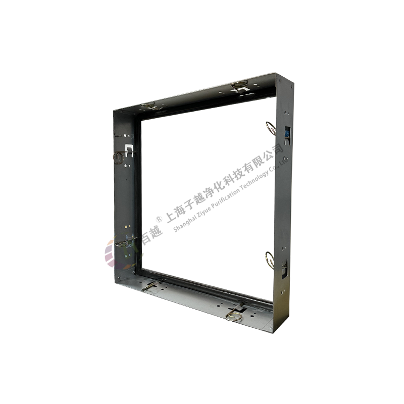 Filter bag installation frame