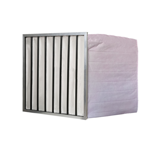 Bag type medium efficiency filter F7