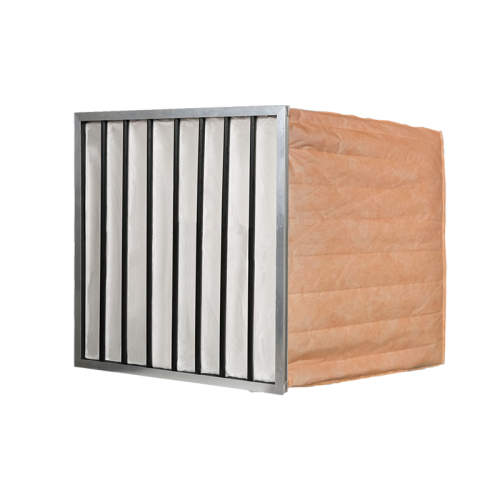 Bag type medium efficiency filter F5