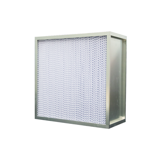 Deep-pleat high efficiency filter